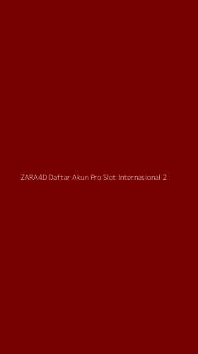 Tampilan Antarmuka Aplikasi Zara4d Daftar Akun Pro Slot Internasional - 2