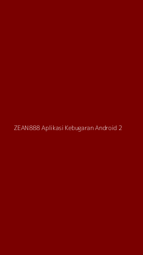 Tampilan Antarmuka Aplikasi Zean888 Aplikasi Kebugaran Android - 2
