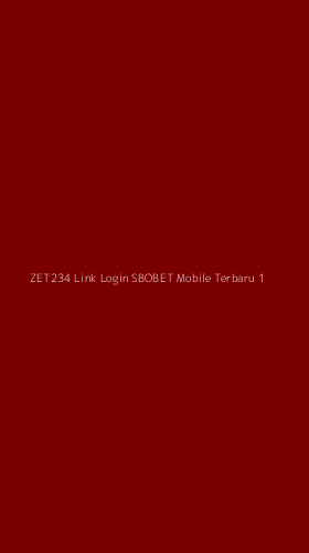 Tampilan Antarmuka Aplikasi Zet234 Link Login Sbobet Mobile Terbaru - 1