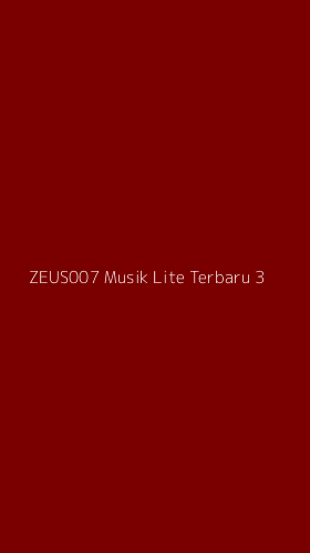Tampilan Antarmuka Aplikasi Zeus007 Musik Lite Terbaru - 3