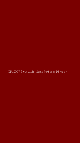 Tampilan Antarmuka Aplikasi Zeus007 Situs Multi Game Terbesar Di Asia - 4