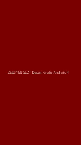 Tampilan Antarmuka Aplikasi Zeus168 Slot Desain Grafis Android - 4
