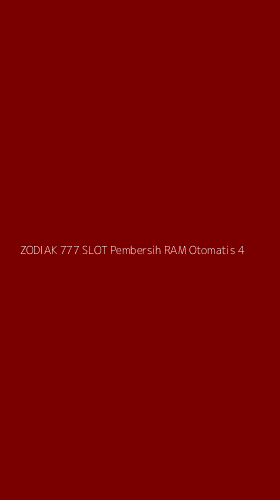 Tampilan Antarmuka Aplikasi Zodiak 777 Slot Pembersih Ram Otomatis - 4