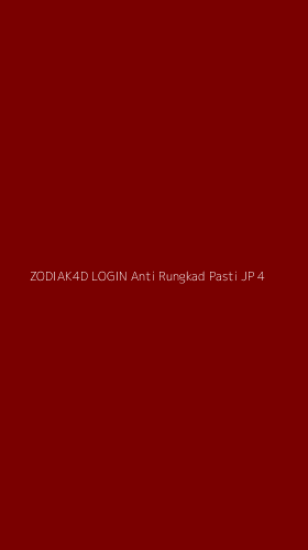 Tampilan Antarmuka Aplikasi Zodiak4d Login Anti Rungkad Pasti Jp - 4