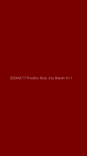 Tampilan Antarmuka Aplikasi Zodiak77 Prediksi Bola Jitu Malam Ini - 1
