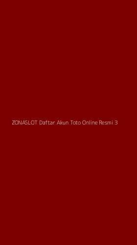 Tampilan Antarmuka Aplikasi Zonaslot Daftar Akun Toto Online Resmi - 3