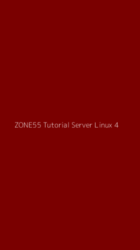 Tampilan Antarmuka Aplikasi Zone55 Tutorial Server Linux - 4