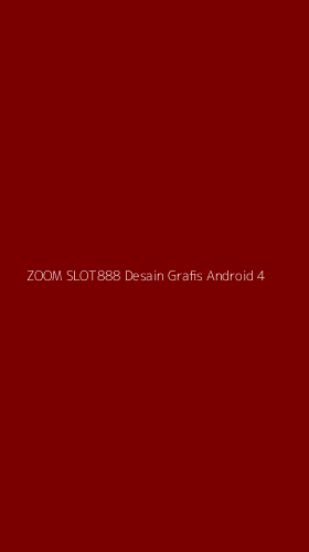 Tampilan Antarmuka Aplikasi Zoom Slot888 Desain Grafis Android - 4