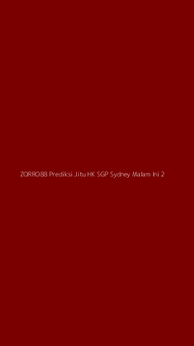 Tampilan Antarmuka Aplikasi Zorro88 Prediksi Jitu Hk Sgp Sydney Malam Ini - 2