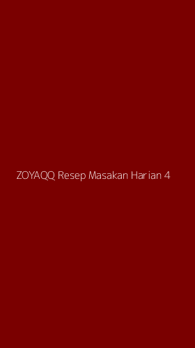Tampilan Antarmuka Aplikasi Zoyaqq Resep Masakan Harian - 4