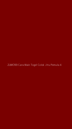Tampilan Antarmuka Aplikasi Zumo99 Cara Main Togel Colok Jitu Pemula - 4