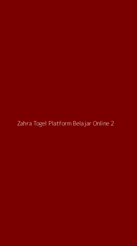Tampilan Antarmuka Aplikasi Zahra Togel Platform Belajar Online - 2