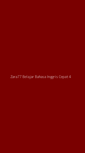 Tampilan Antarmuka Aplikasi Zara77 Belajar Bahasa Inggris Cepat - 4