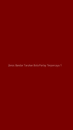 Tampilan Antarmuka Aplikasi Zenos Bandar Taruhan Bola Parlay Terpercaya - 1