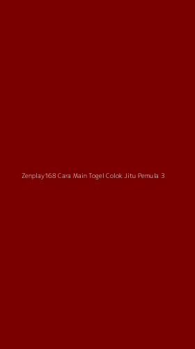 Tampilan Antarmuka Aplikasi Zenplay168 Cara Main Togel Colok Jitu Pemula - 3