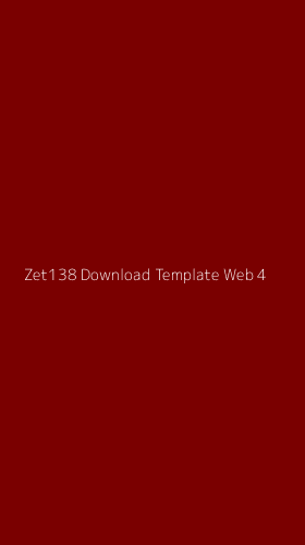 Tampilan Antarmuka Aplikasi Zet138 Download Template Web - 4