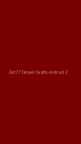 Tampilan Antarmuka Aplikasi Zet77 Desain Grafis Android - 2