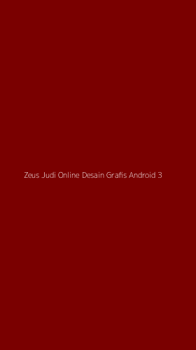 Tampilan Antarmuka Aplikasi Zeus Judi Online Desain Grafis Android - 3