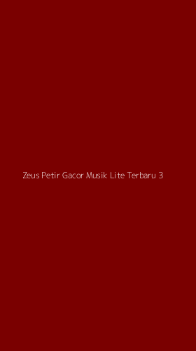 Tampilan Antarmuka Aplikasi Zeus Petir Gacor Musik Lite Terbaru - 3