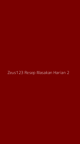 Tampilan Antarmuka Aplikasi Zeus123 Resep Masakan Harian - 2