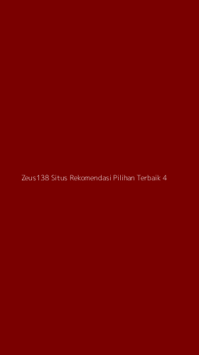 Tampilan Antarmuka Aplikasi Zeus138 Situs Rekomendasi Pilihan Terbaik - 4