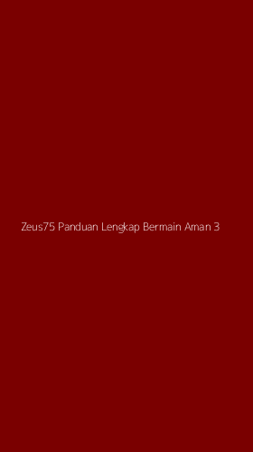 Tampilan Antarmuka Aplikasi Zeus75 Panduan Lengkap Bermain Aman - 3