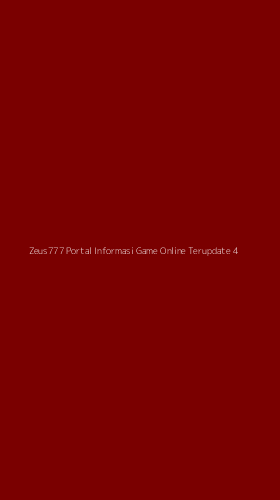 Tampilan Antarmuka Aplikasi Zeus777 Portal Informasi Game Online Terupdate - 4