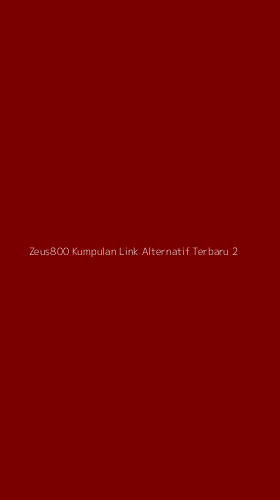 Tampilan Antarmuka Aplikasi Zeus800 Kumpulan Link Alternatif Terbaru - 2
