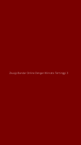 Tampilan Antarmuka Aplikasi Zeusjp Bandar Online Dengan Winrate Tertinggi - 3