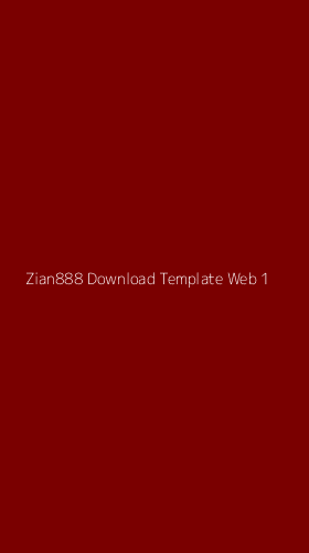 Tampilan Antarmuka Aplikasi Zian888 Download Template Web - 1