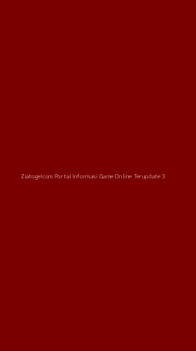 Tampilan Antarmuka Aplikasi Ziatogelcom Portal Informasi Game Online Terupdate - 3