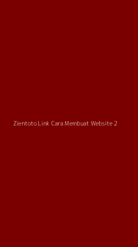 Tampilan Antarmuka Aplikasi Zientoto Link Cara Membuat Website - 2