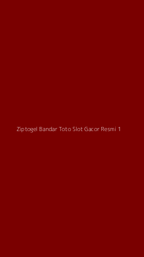 Tampilan Antarmuka Aplikasi Ziptogel Bandar Toto Slot Gacor Resmi - 1