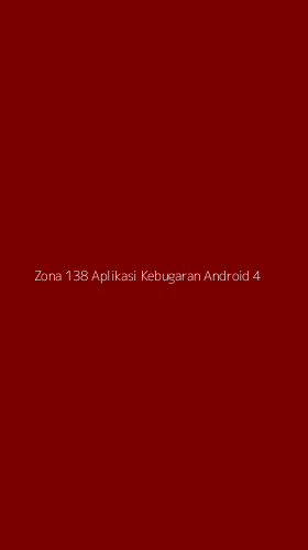 Tampilan Antarmuka Aplikasi Zona 138 Aplikasi Kebugaran Android - 4