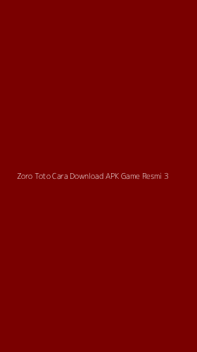 Tampilan Antarmuka Aplikasi Zoro Toto Cara Download Apk Game Resmi - 3
