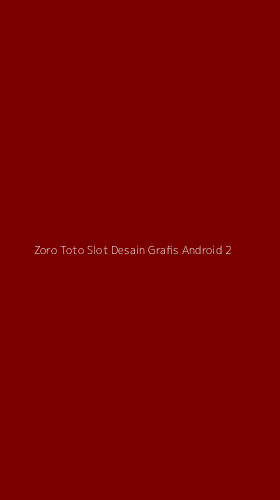Tampilan Antarmuka Aplikasi Zoro Toto Slot Desain Grafis Android - 2