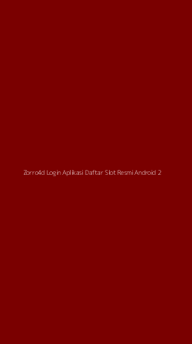 Tampilan Antarmuka Aplikasi Zorro4d Login Aplikasi Daftar Slot Resmi Android - 2