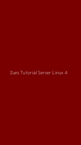 Tampilan Antarmuka Aplikasi Zues Tutorial Server Linux - 4