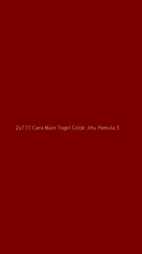 Tampilan Antarmuka Aplikasi Zx777 Cara Main Togel Colok Jitu Pemula - 3
