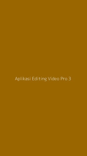 Tampilan Antarmuka Aplikasi Aplikasi Editing Video Pro - 3