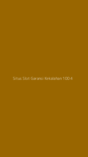Tampilan Antarmuka Aplikasi Situs Slot Garansi Kekalahan 100 - 4