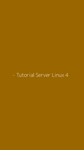 Tampilan Antarmuka Aplikasi  - Tutorial Server Linux - 4
