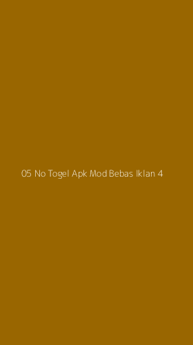 Tampilan Antarmuka Aplikasi 05 No Togel Apk Mod Bebas Iklan - 4