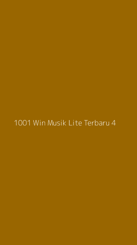 Tampilan Antarmuka Aplikasi 1001 Win Musik Lite Terbaru - 4