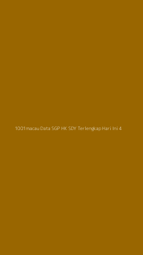 Tampilan Antarmuka Aplikasi 1001macau Data Sgp Hk Sdy Terlengkap Hari Ini - 4