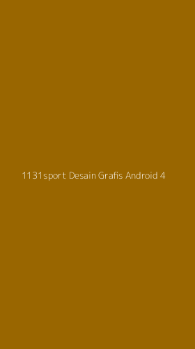 Tampilan Antarmuka Aplikasi 1131sport Desain Grafis Android - 4