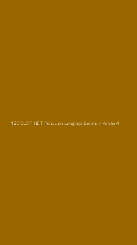 Tampilan Antarmuka Aplikasi 123 Slot Net Panduan Lengkap Bermain Aman - 4