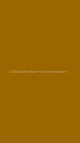 Tampilan Antarmuka Aplikasi 123judi Daftar Akun Pro Slot Internasional - 4