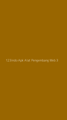 Tampilan Antarmuka Aplikasi 123indo Apk Alat Pengembang Web - 3