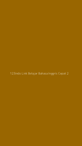 Tampilan Antarmuka Aplikasi 123indo Link Belajar Bahasa Inggris Cepat - 2
